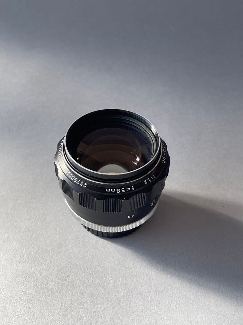 MINOLTA（ミノルタ）MC ROKKOR-PG 58mm f1.2 MINOLTA MC ROKKOR-PG 58mm F1.2 整備済 ミノルタ（60052