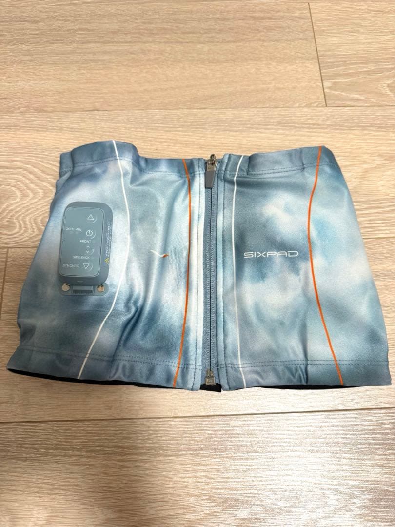 シックスパッド　コアベルト　青色　サイズS シックスパッド パワースーツ コアベルト【Mサイズ】【ブルー