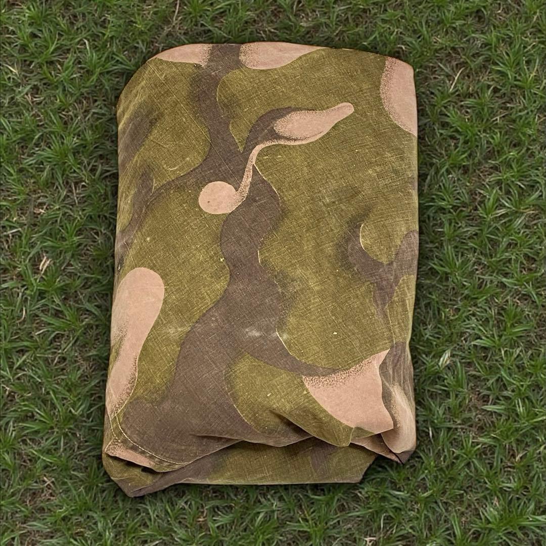 超レア】ハンガリー軍幕 初期型 扇型 1枚① 迷彩 ハリケーンカモ