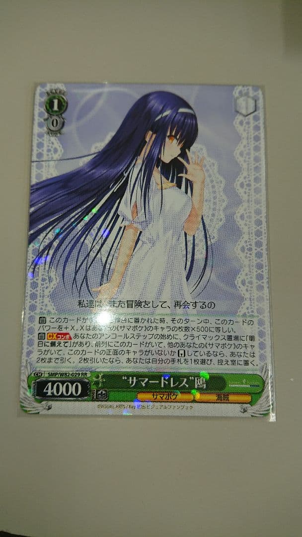 ヴァイスシュヴァルツ サマードレス 鴎 RR - メルカリ