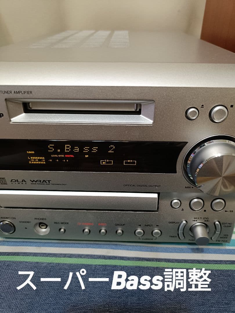 ONKYO FR-7GX CD,MD,FM/AM 整備済完動品 リモコン付 - メルカリ