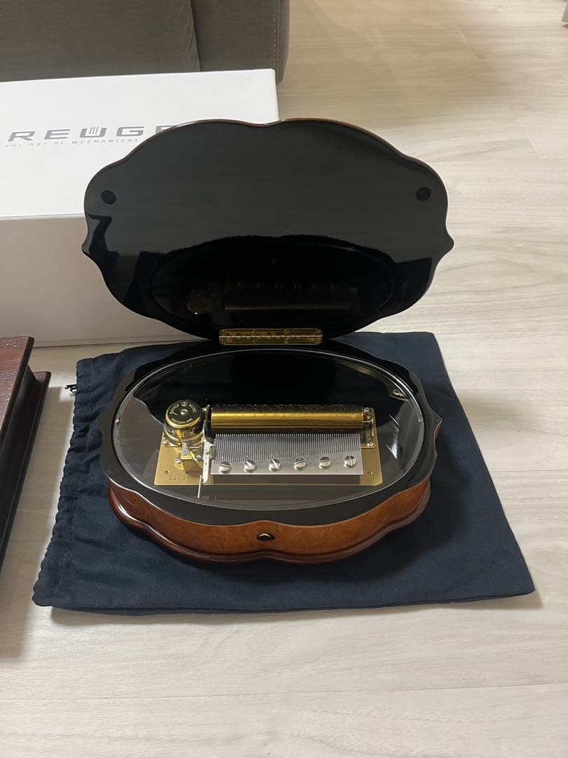 リュージュ REUGE 72弁オルゴール カノン リーフ型象篏細工 - メルカリ