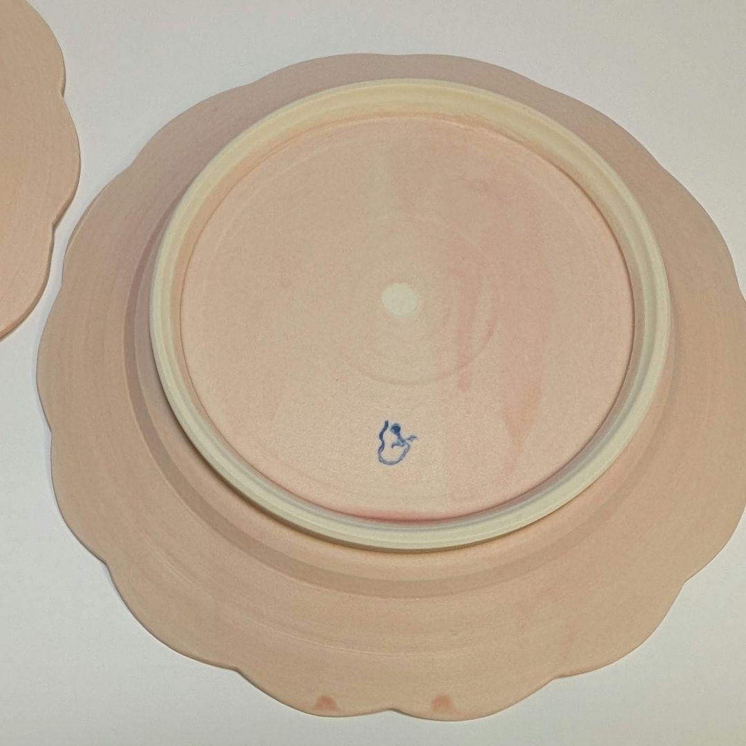 最終値下げ【新品】佐々木忍 メリーゴーランド ピンク 皿 プレート 2枚