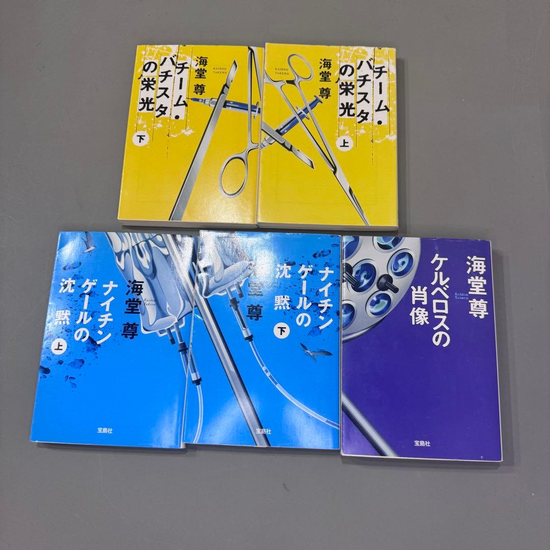 海堂尊 文庫本12冊セット チーム・バチスタシリーズ まとめ売り バラ