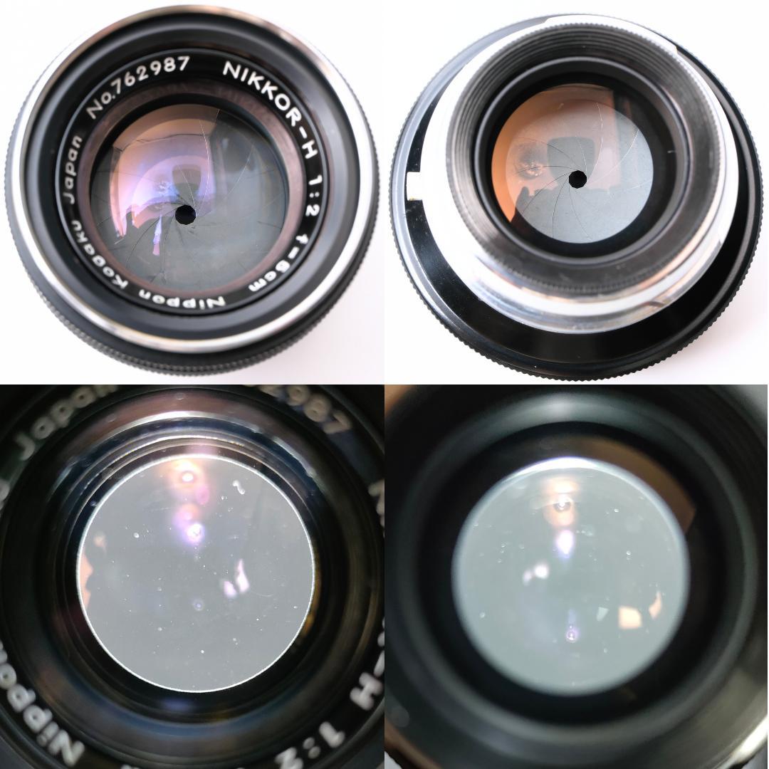 Nikon S2 / NIKKOR-H 5cm F2 黒 - メルカリ