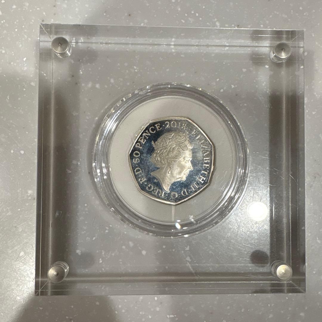パディントン2018 50p銀貨 - メルカリ