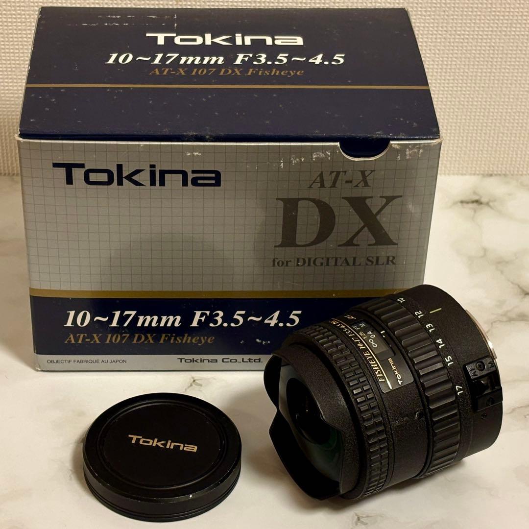 Tokina AT-X 10-17mm DX Fisheye 魚眼 CANON TOKINA AT-X 107 DX Fish Eye 10-17mm F3.5-4.5 (ｷﾔﾉﾝ用) 価格比較