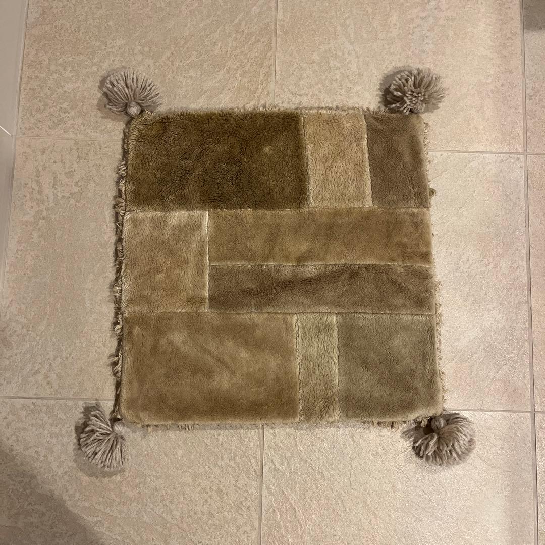 値下げ不可　希少　新品　kitta クッションカバー クッションカバー アトリエKOTETSU ジャガードクッションカバー 45