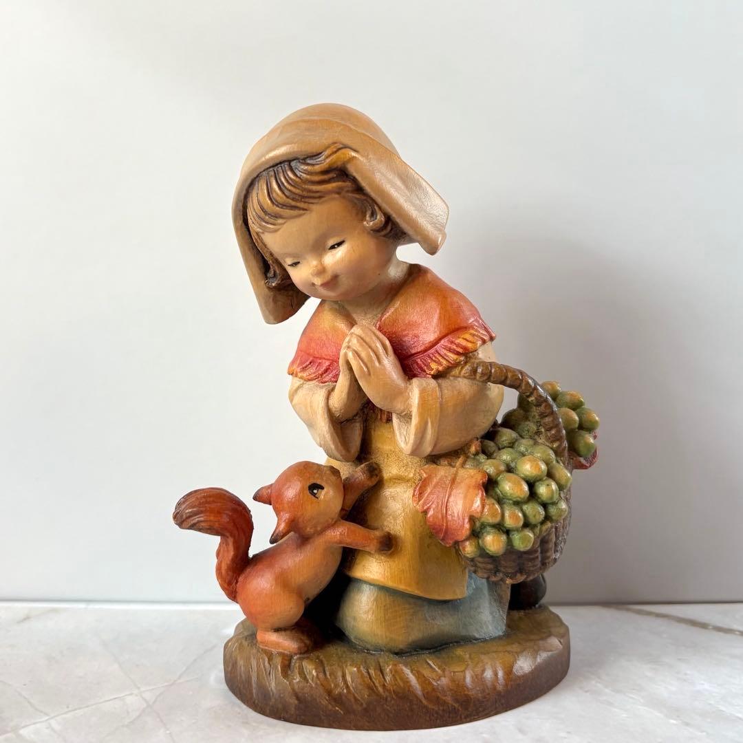 アンリ人形 ANRI 13㎝ 【大きな・Thanksgiving】収穫の祈り - メルカリ