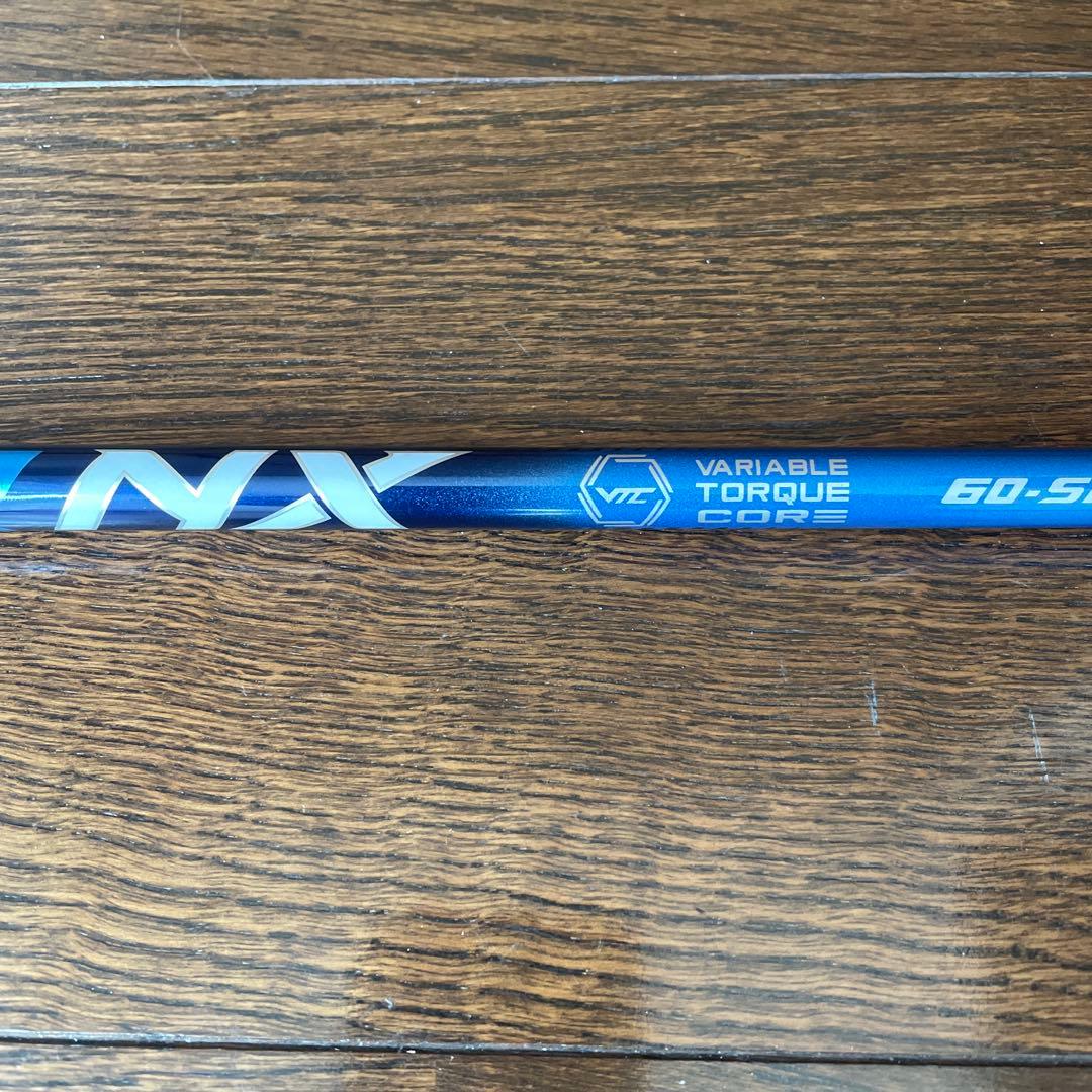 希少】ブリヂストンドライバースリーブ付きフジクラスピーダーNXブルー