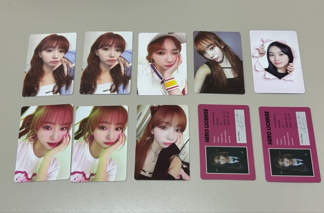 kep1er ヨンウン トレカ - メルカリ