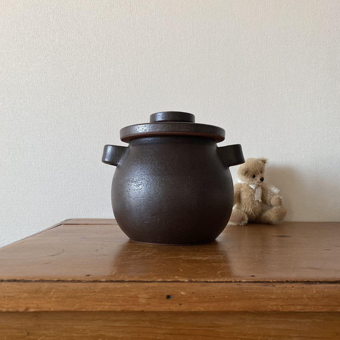 作家もの 小谷田潤さん 耐熱土鍋 ご飯鍋 黒色☆ - メルカリ