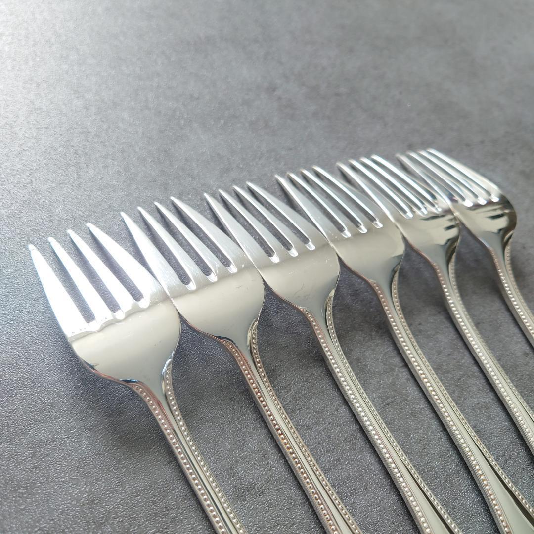 希少 美品 クリストフル パール サラダフォーク 6点 - メルカリ