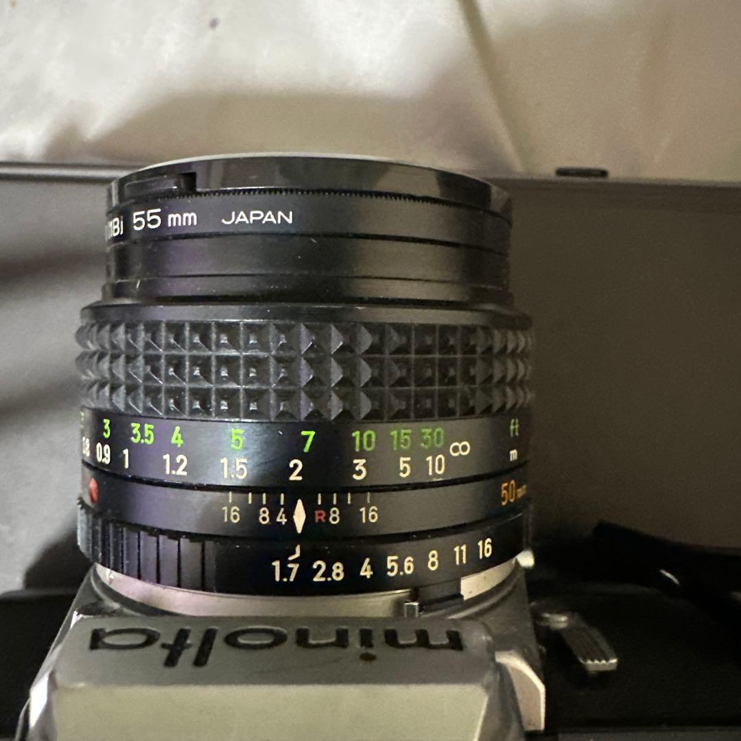 Minolta SR505 フィルムカメラ 55mmレンズ付き - メルカリ