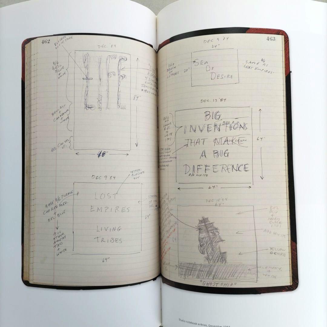 EDWARD RUSCHA /カタログ・レゾネ 絵画 第3巻1983-1988年