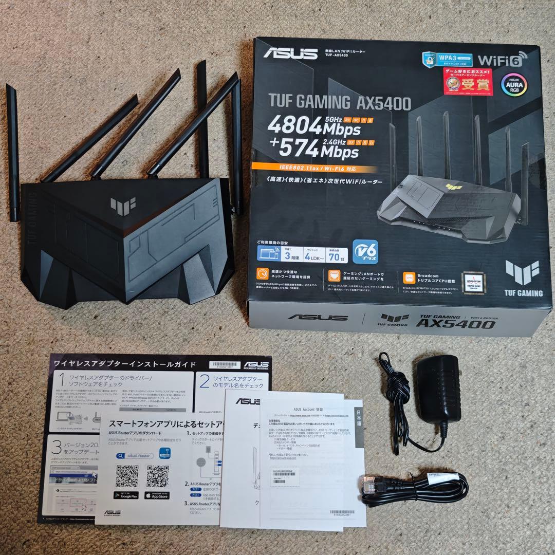 ASUS TUF Gaming AX5400 ルーター TUF Gaming AX5400｜Wi-Fiルーター｜ASUS 日本