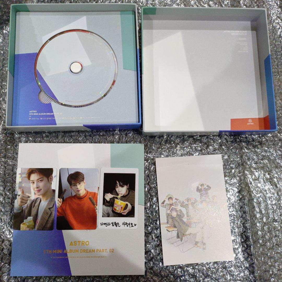 ASTRO DREAM PART.02 トレカ3枚、ポストカード付 - メルカリ