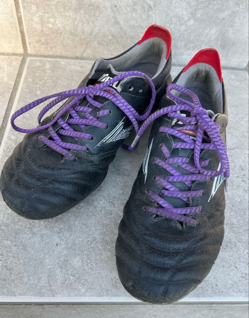 MIZUNO モレリアNEO4 スパイク 黒 22cm シューズ袋付き MIZUNO ミズノ モレリアネオ 4 β JAPAN(ブラック) P1GA244003 サッカー