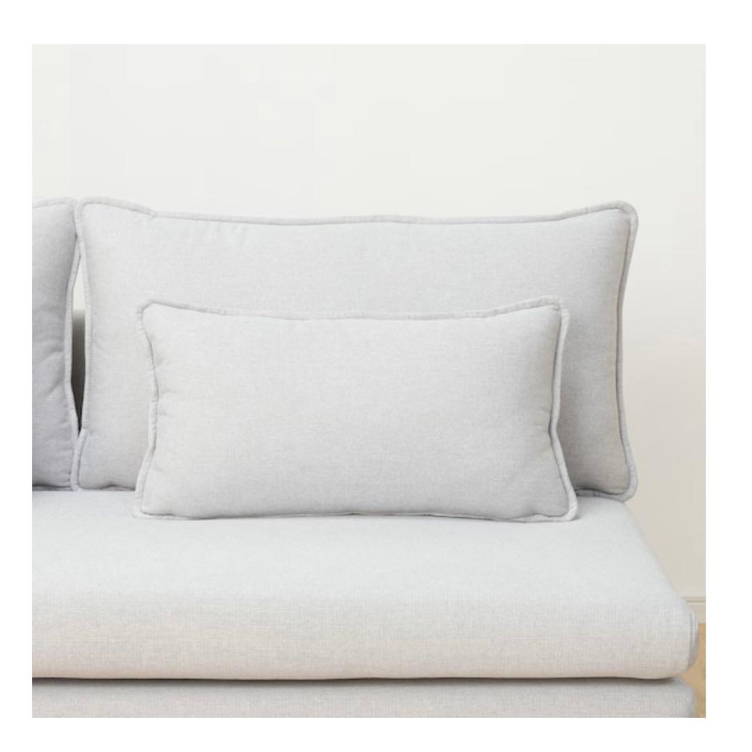 みるくさん】ニトリ広い座面のゆったりソファNシールド3人掛けMS01