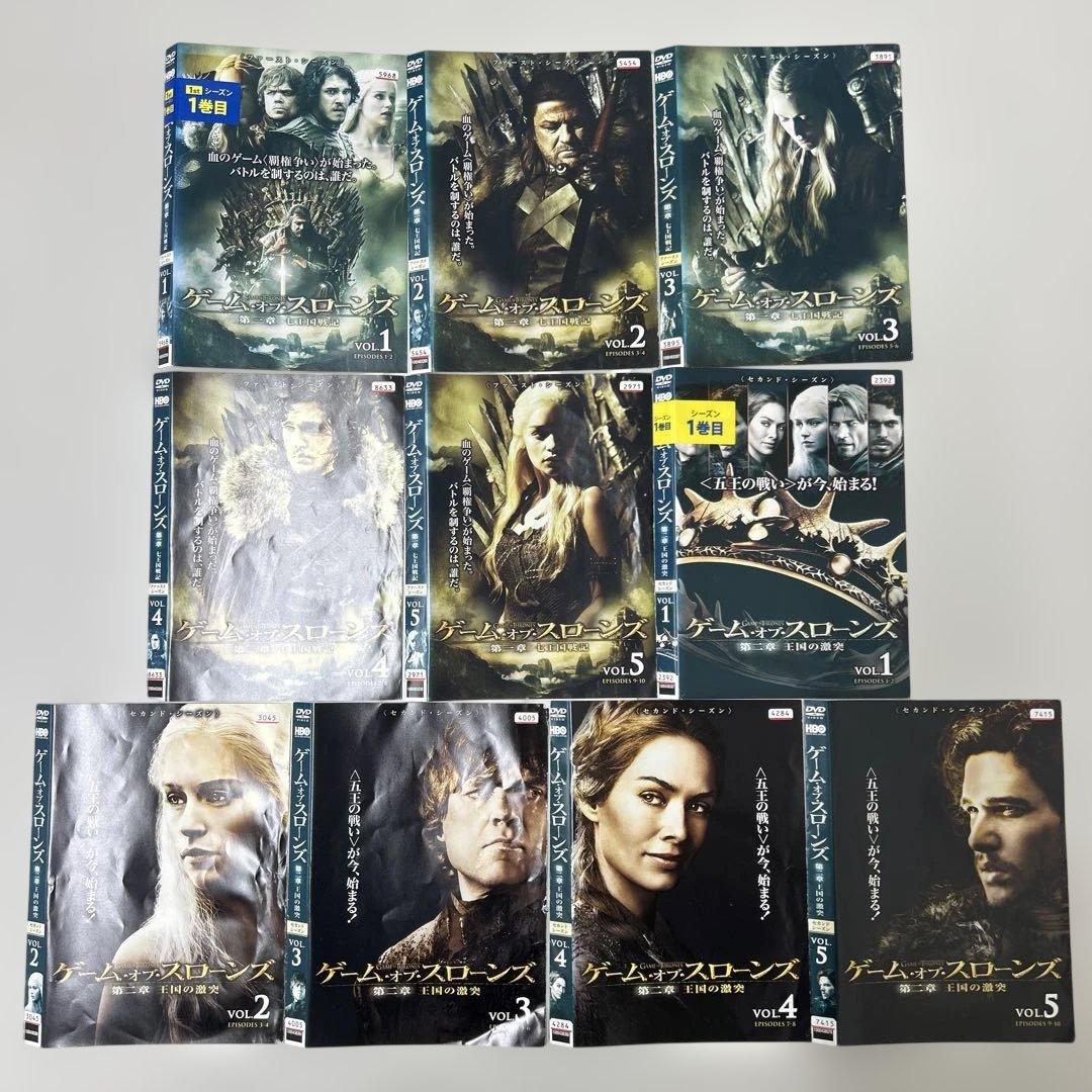 ゲームオブスローンズ DVD 全40巻 全巻セット レンタル落ち - メルカリ