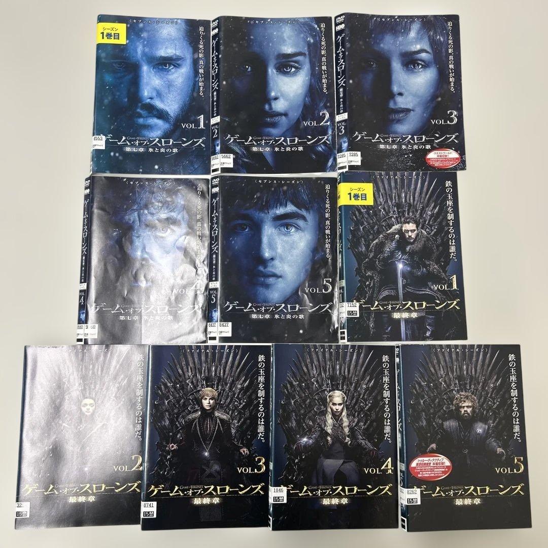 ゲームオブスローンズ DVD 全40巻 全巻セット レンタル落ち - メルカリ