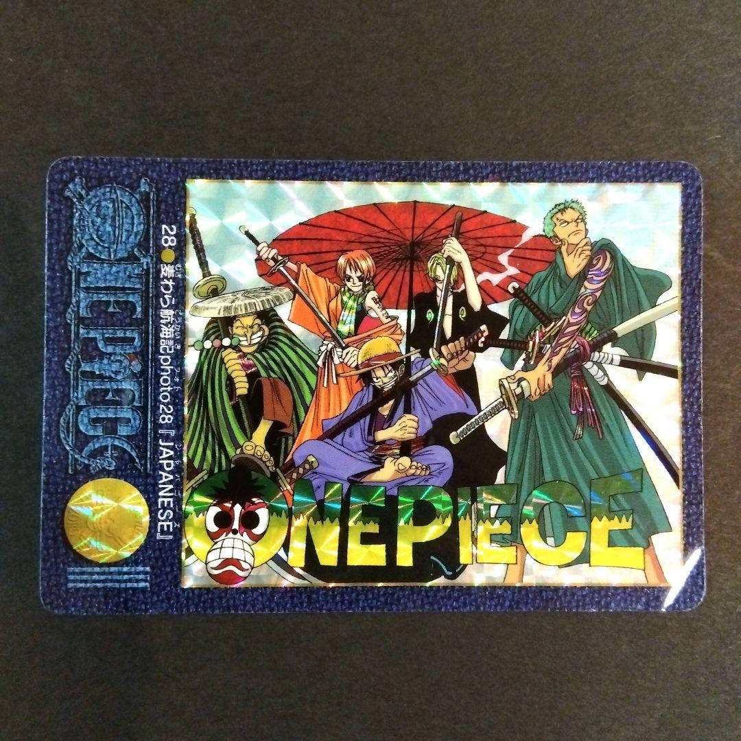 ONEPIECE カードダス ビジュアルアドベンチャー 28 japanese - メルカリ