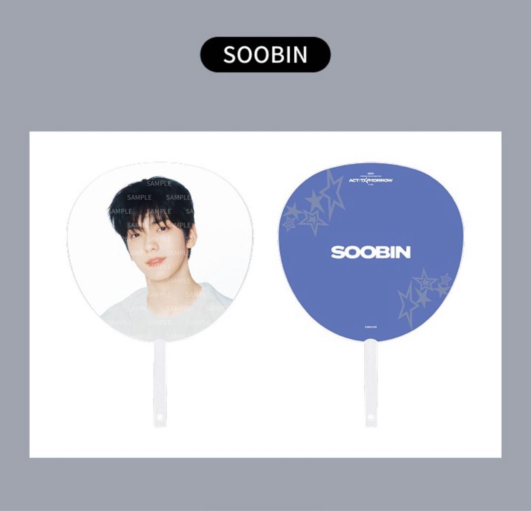 txt トゥバ act:tomorrow うちわ スビン - メルカリ