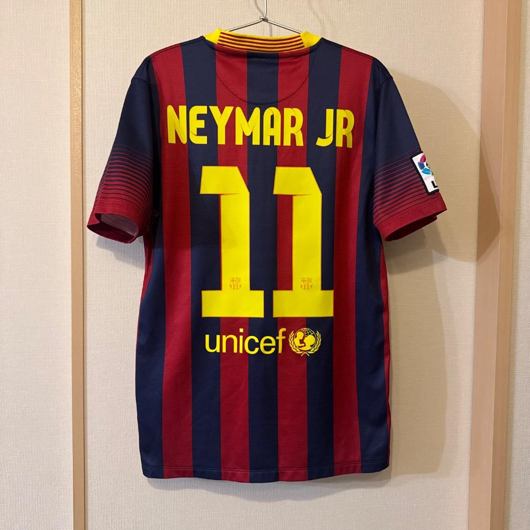 ほぼ新品】ネイマール 13/14 バルセロナ ユニフォーム - メルカリ