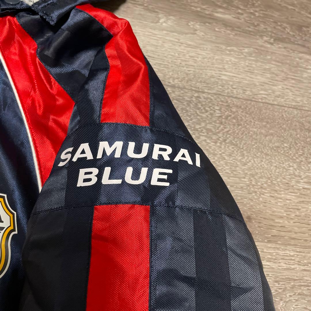 希少品 JFAサッカー日本代表 SAMURAI BLUE ベンチコート 150 - メルカリ