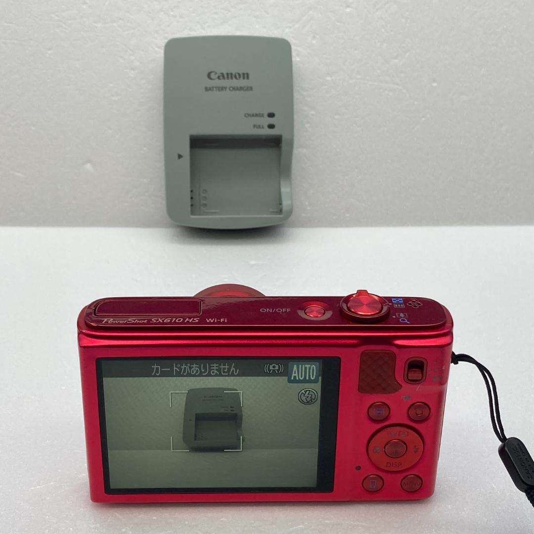 Canon PowerShot SX610 HS レッド - メルカリ