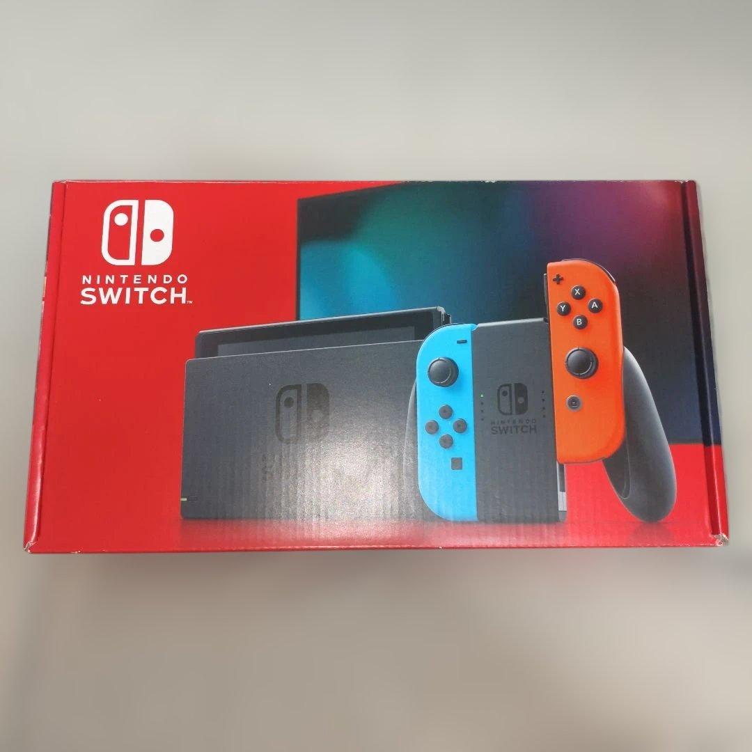 バッテリー強化】Nintendo Switch ネオンブルー・レッド - メルカリ