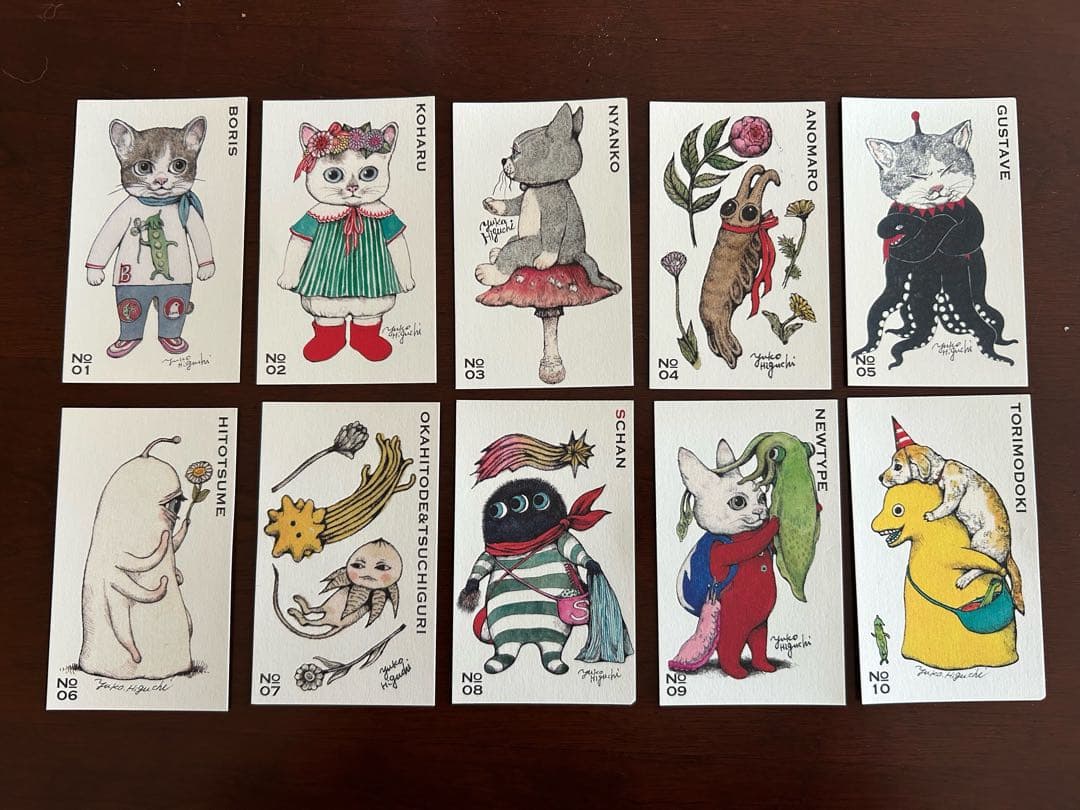 ヒグチユウコ☆ボリス雑貨店☆トレカ☆トレーディングカード☆第1弾