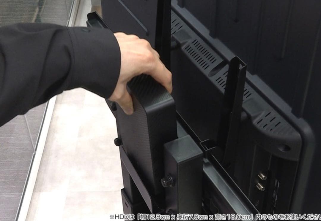 KEIYO 壁寄せテレビスタンド AN-S115(BK) - メルカリ