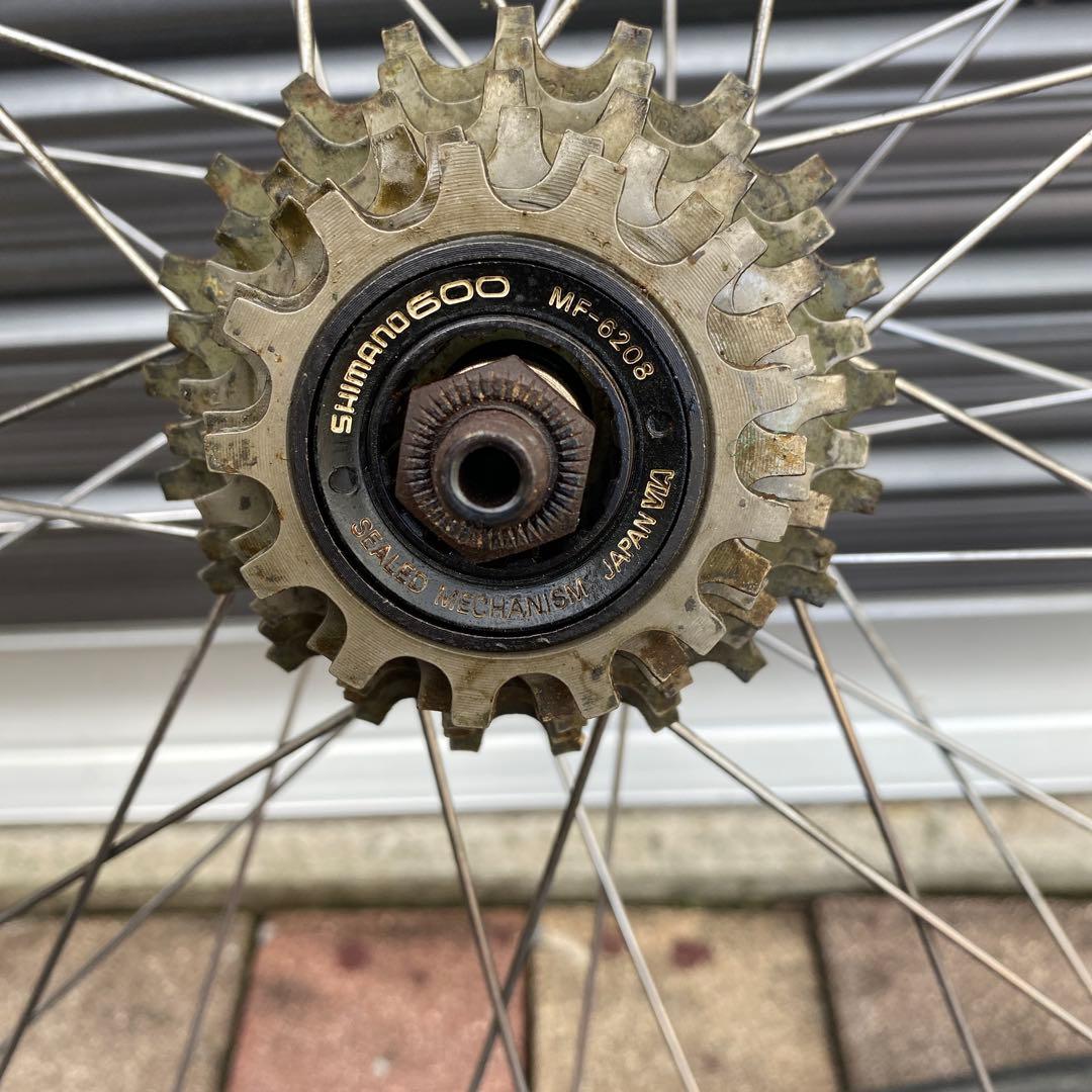 MAVIC SHIMANO600シルバー 完組ホイール - メルカリ