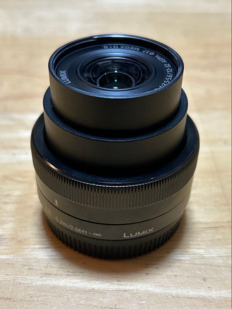 パナソニック ルミックス 12-32mm F3.5-5.6 フィルター付き