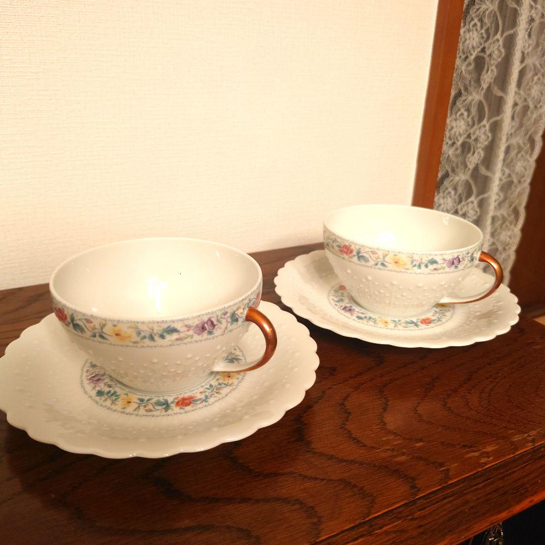 カップ&ソーサー ジョルジュボワイエ ペア - メルカリ