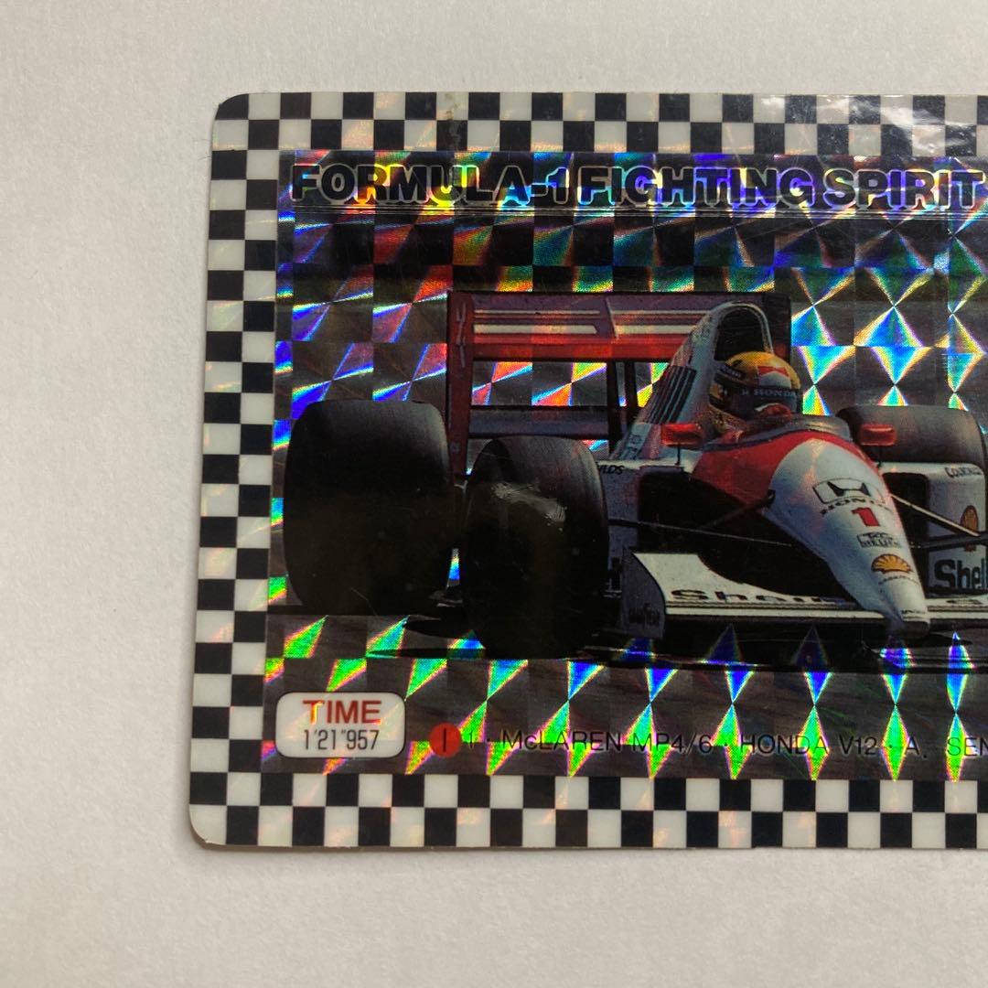 中古】カード F1 マクラーレン ホンダ 1 アイルトン・セナ - メルカリ