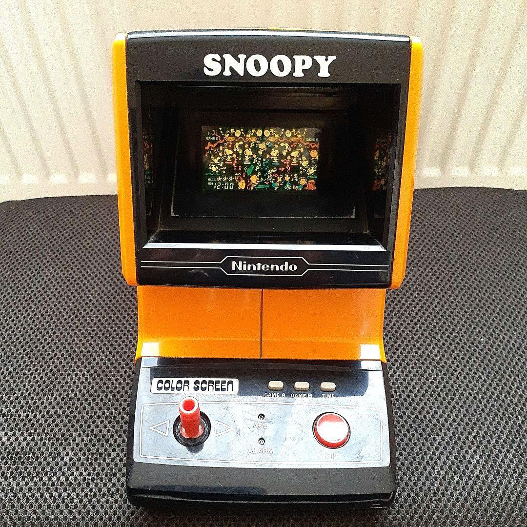 超希少！任天堂 カラースクリーン スヌーピー ゲームウォッチ 値引き