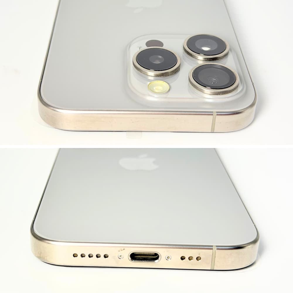 iPhone15Pro 128GB SiMFree バッテリー100% - メルカリ