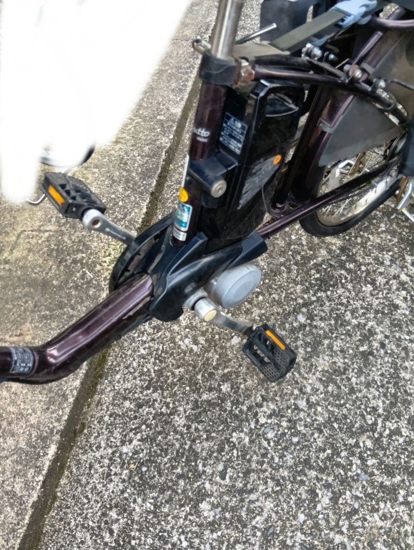 訳あり 電動アシスト自転車 パナソニック ギュットgutto3人乗り こども2人
