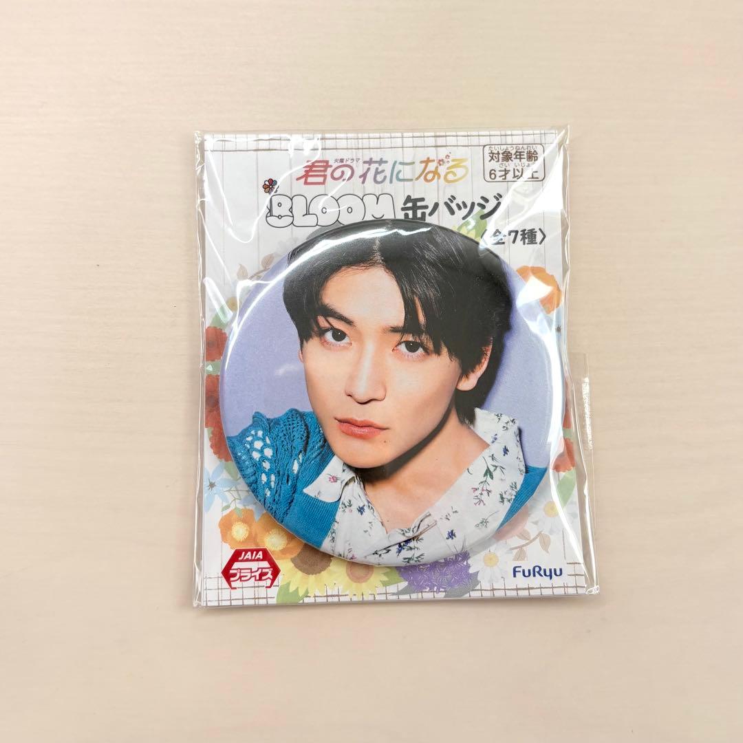 君の花になる 8LOOM缶バッジ 宮世琉弥(成瀬大二郎)、高橋文哉(佐神弾