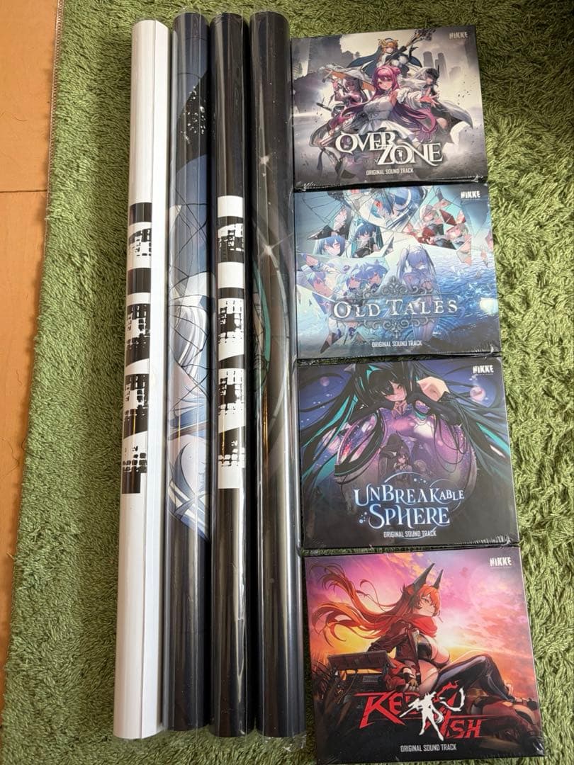NIKKE オリジナルサウンドトラック 4種セット オケコン ポスター4種