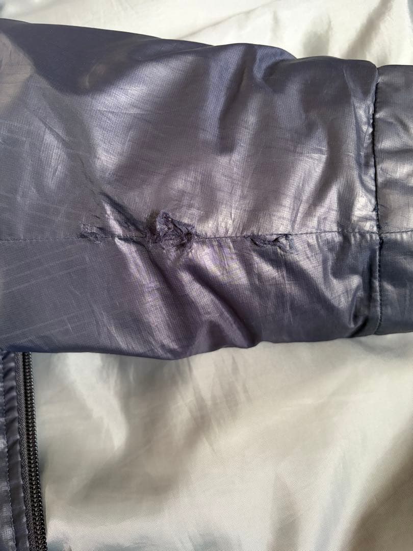 アディダス ベンチコート ロング O（XL相当） ネイビー フェザー45