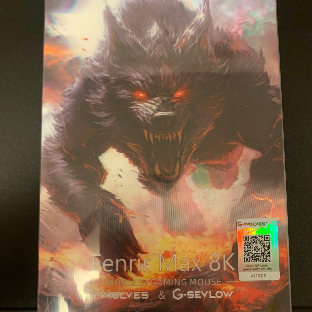 マウス・トラックボール G-Wolves Fenrir Max 8K Wireless Mouse レビュー】G-Wolves Fenrir Max 8K ｜8KHz対応22.4g超軽量マウスの実力