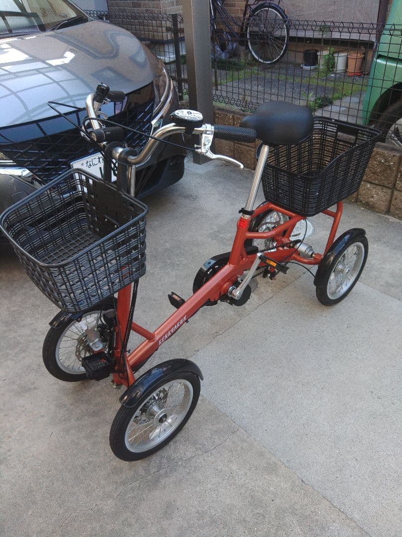 4輪アシスト付き自転車 協栄製作所「けんきゃくん」 - メルカリ