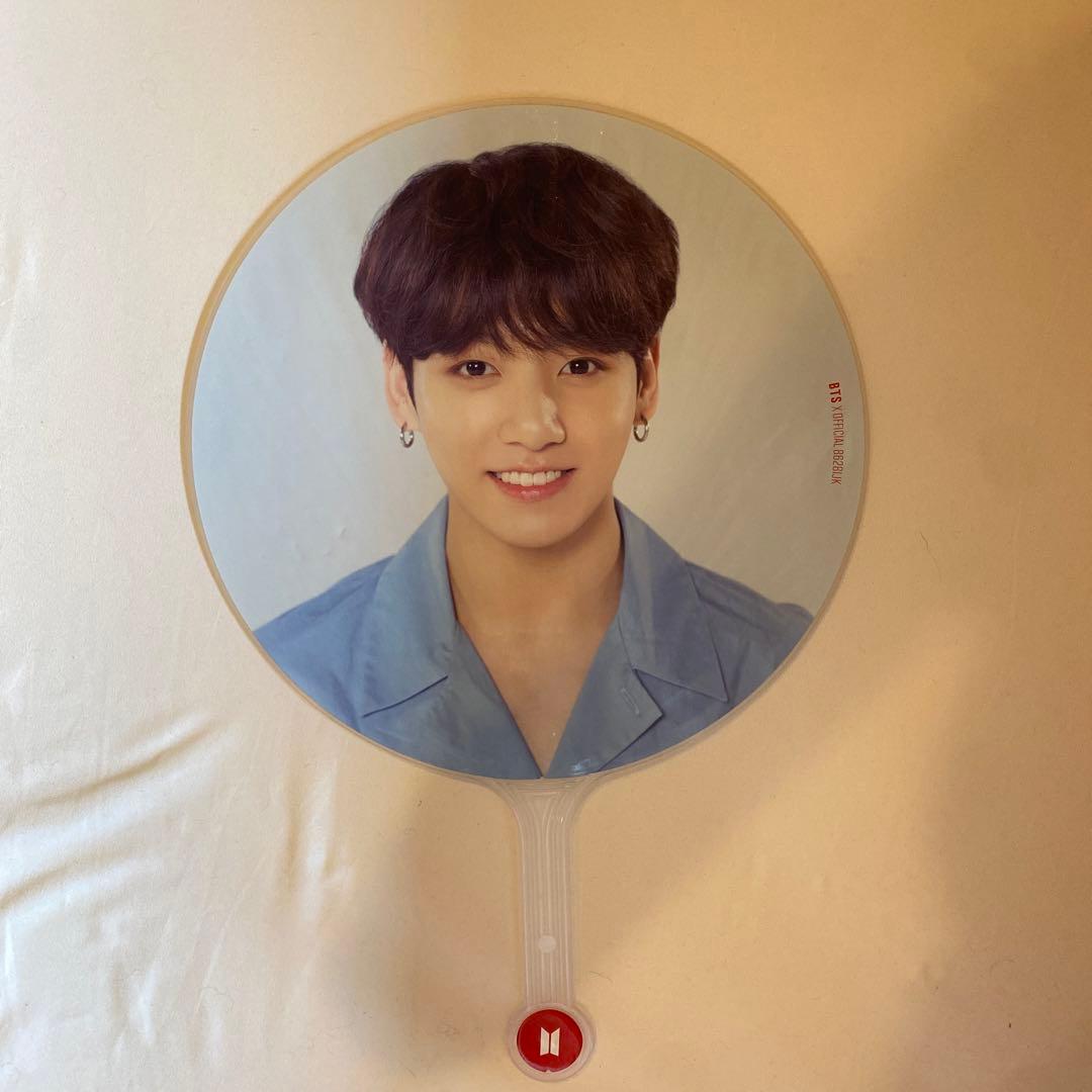 bts うちわ bts公式グッズ グク グクグッズ ジョングク ググうちわ