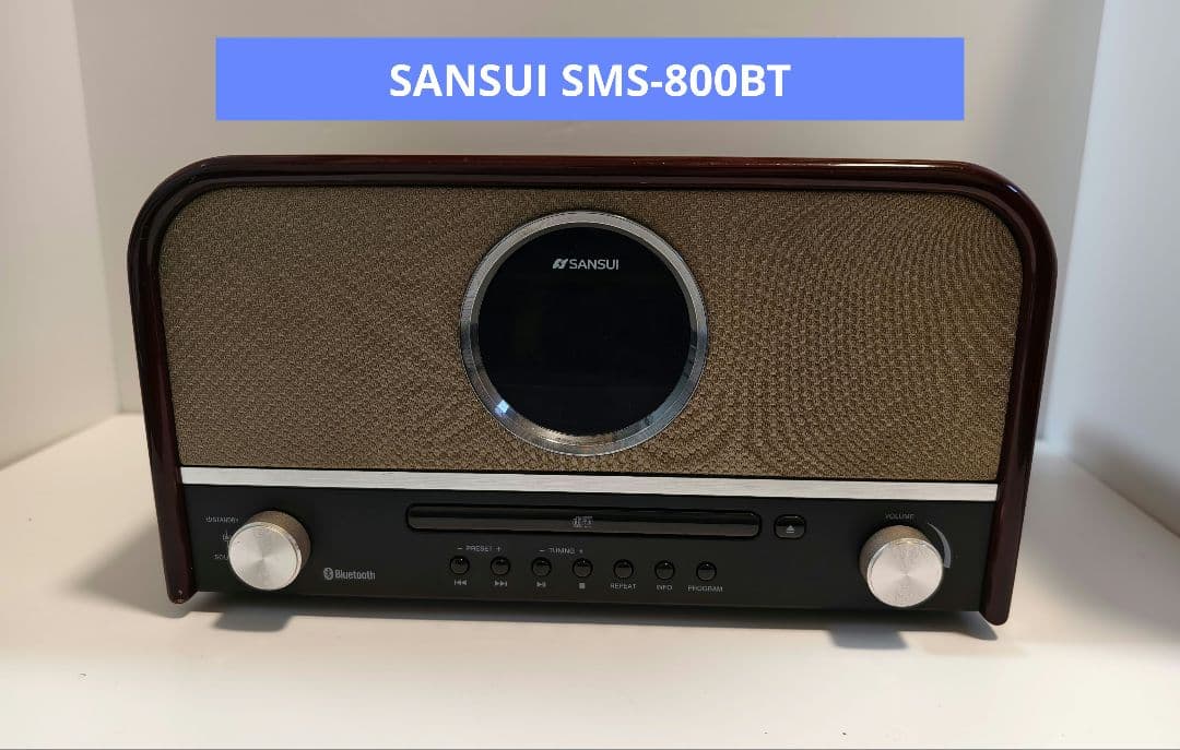 SANSUI SMS-800BT Bluetooth搭載CDステレオシステム - メルカリ