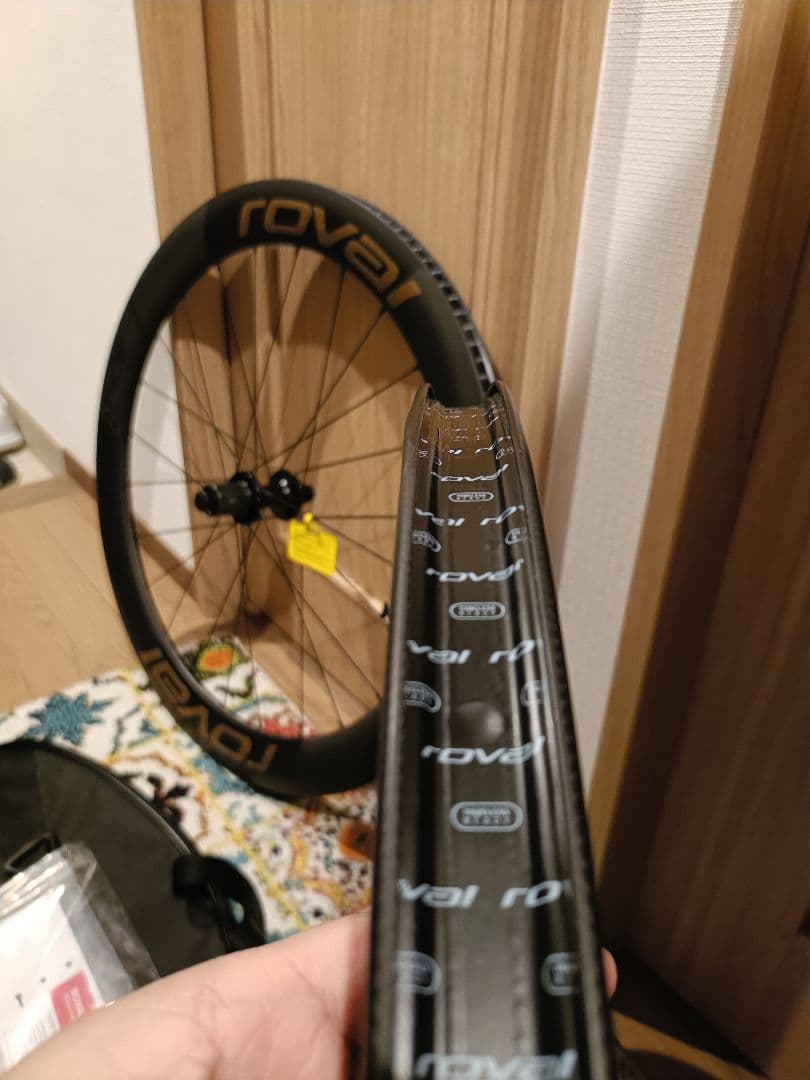 値引【新品中古】roval RAPIDE CLXHG DISC前後バッグ付 - メルカリ