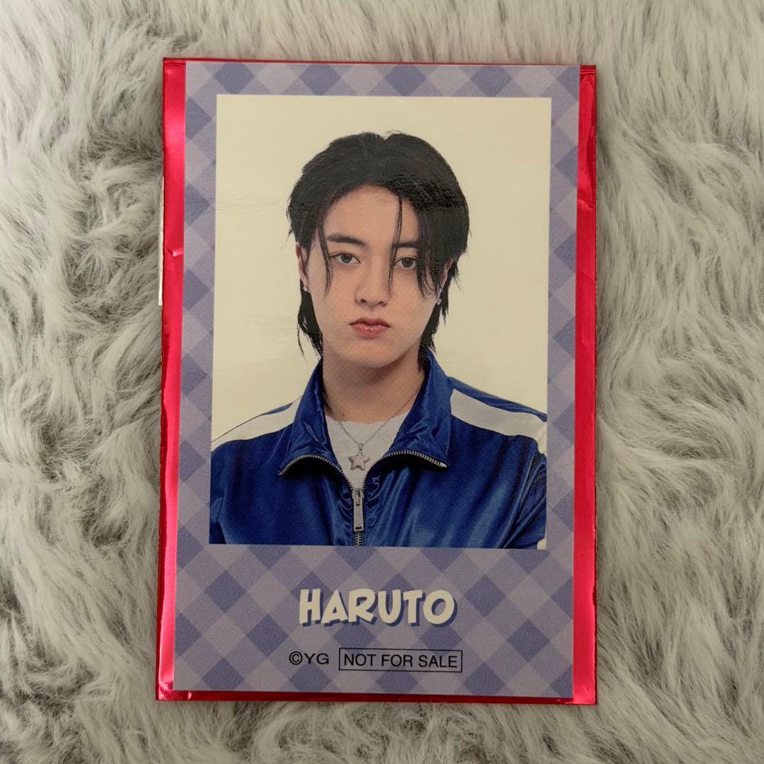 TREASURE はぴだんぶい カフェ フード特典 HARUTO ハルト - メルカリ