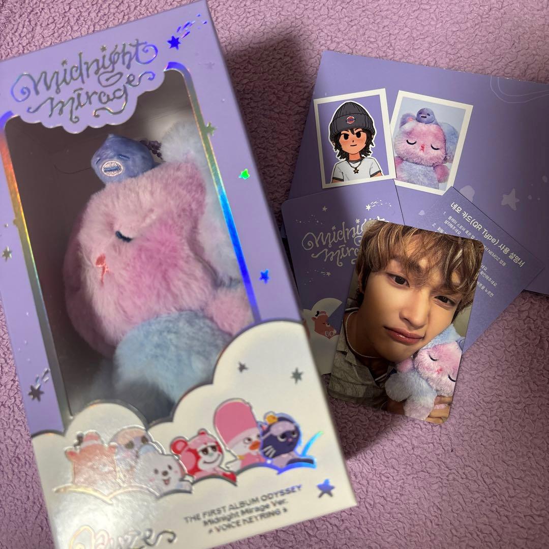 Midnight Mirageトレカ付RIIZEウォンビンボイスキーリングコンプ